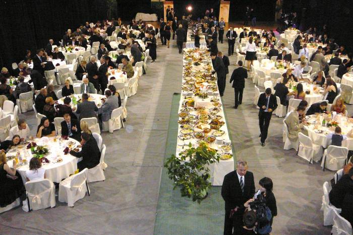 Sala w hali Wrocławskiego AZS-u  