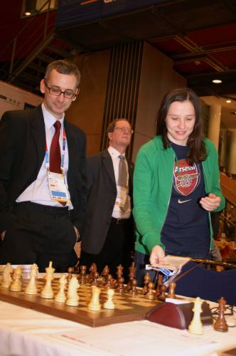 trener Marek Matlak i Jola Zawadzka